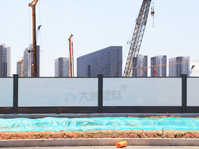 施工圍擋廠家哪家強？就選深圳大通建材專業(yè)圍擋生產廠家