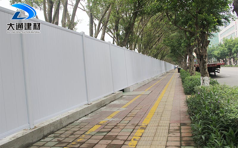 深圳市政pvc圍擋的好處，深圳大通建材圍擋廠家